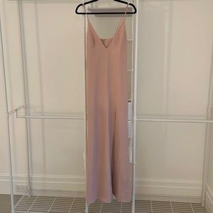 Pink crepe Patobo gown